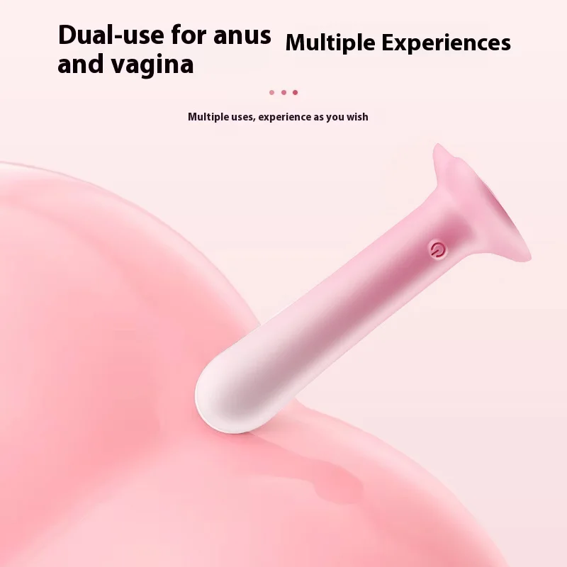 Vibratore potente a 9 velocità per donne Capezzolo Punto G Clitoride Masturbatore vaginale e anale a doppio scopo Giocattoli adulti del sesso Vibratore18+