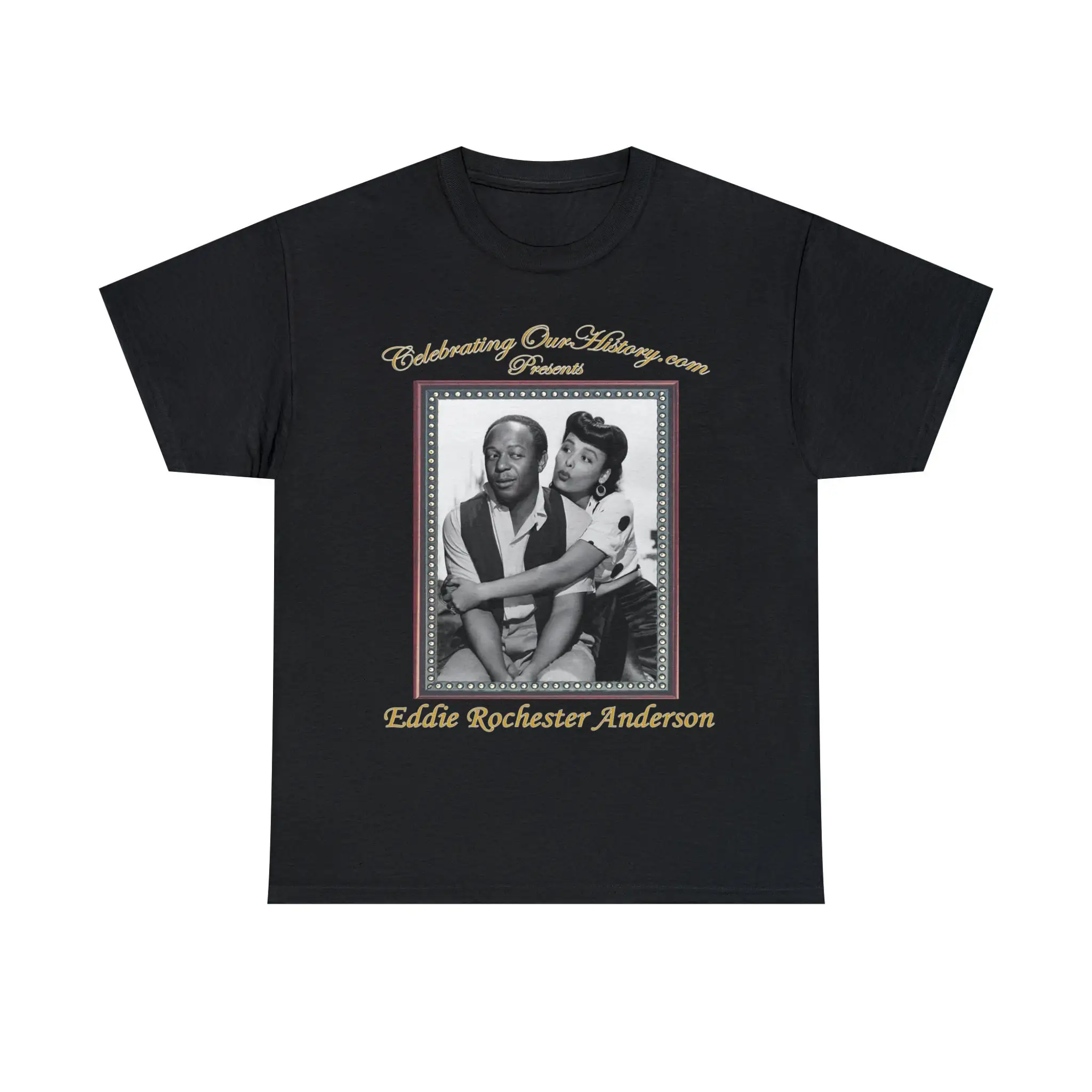 Eddie Rochester Anderson Cabin In The Sky Jazz Age Legend Black Cinema Harlem Renaissance Front And Back T Shirt