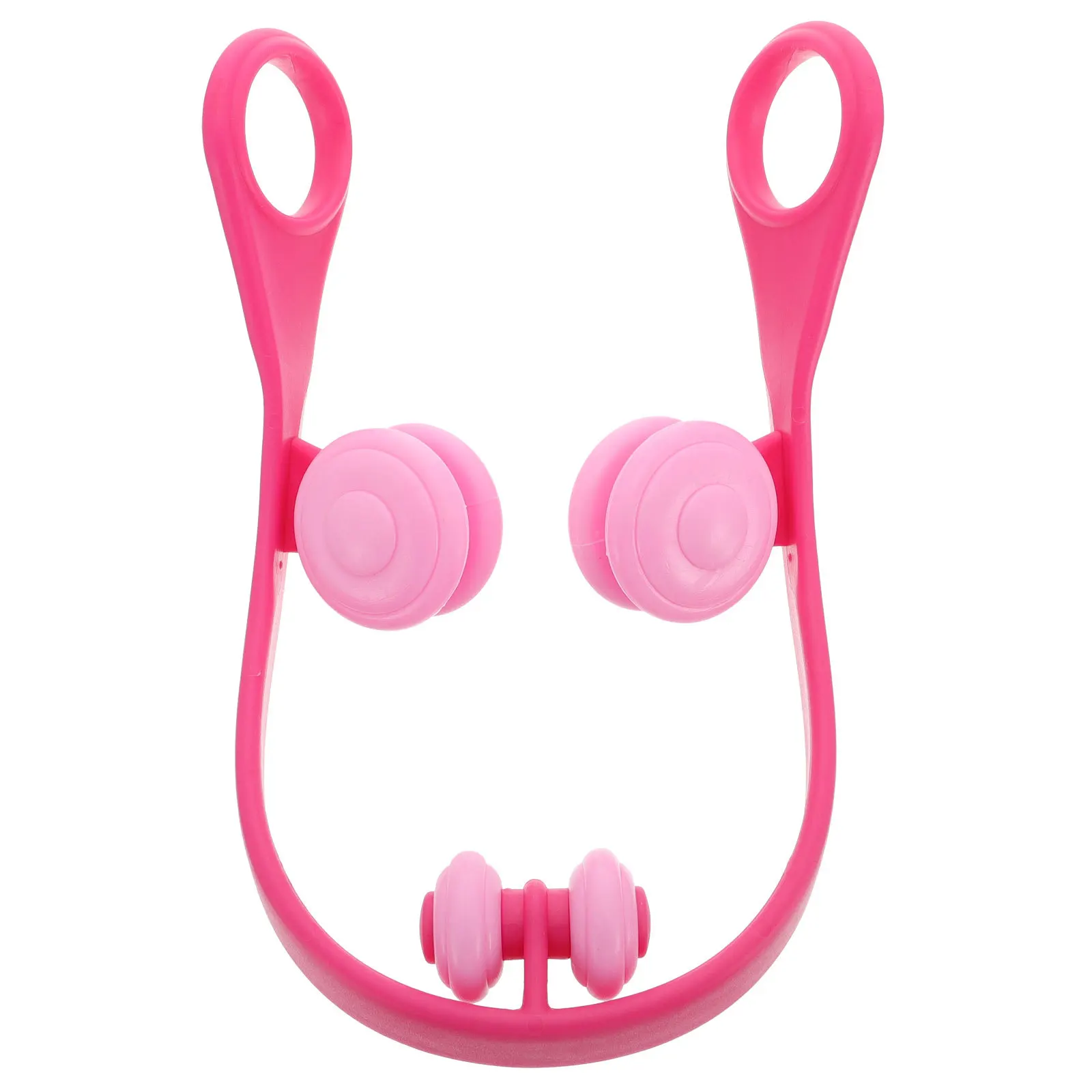 1 pz rosa gamba massaggio rullo strumento di rilassamento muscolare rompere nodi migliorare la circolazione sanguigna massaggiatore per l'affaticamento dei polpacci