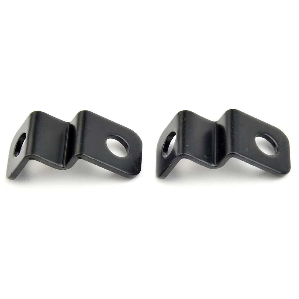 2PCS Motorcycle Turn Signal Indicators Lights Bracket Universal Bicycle Turn Signal Light Clamps Mount Bracket