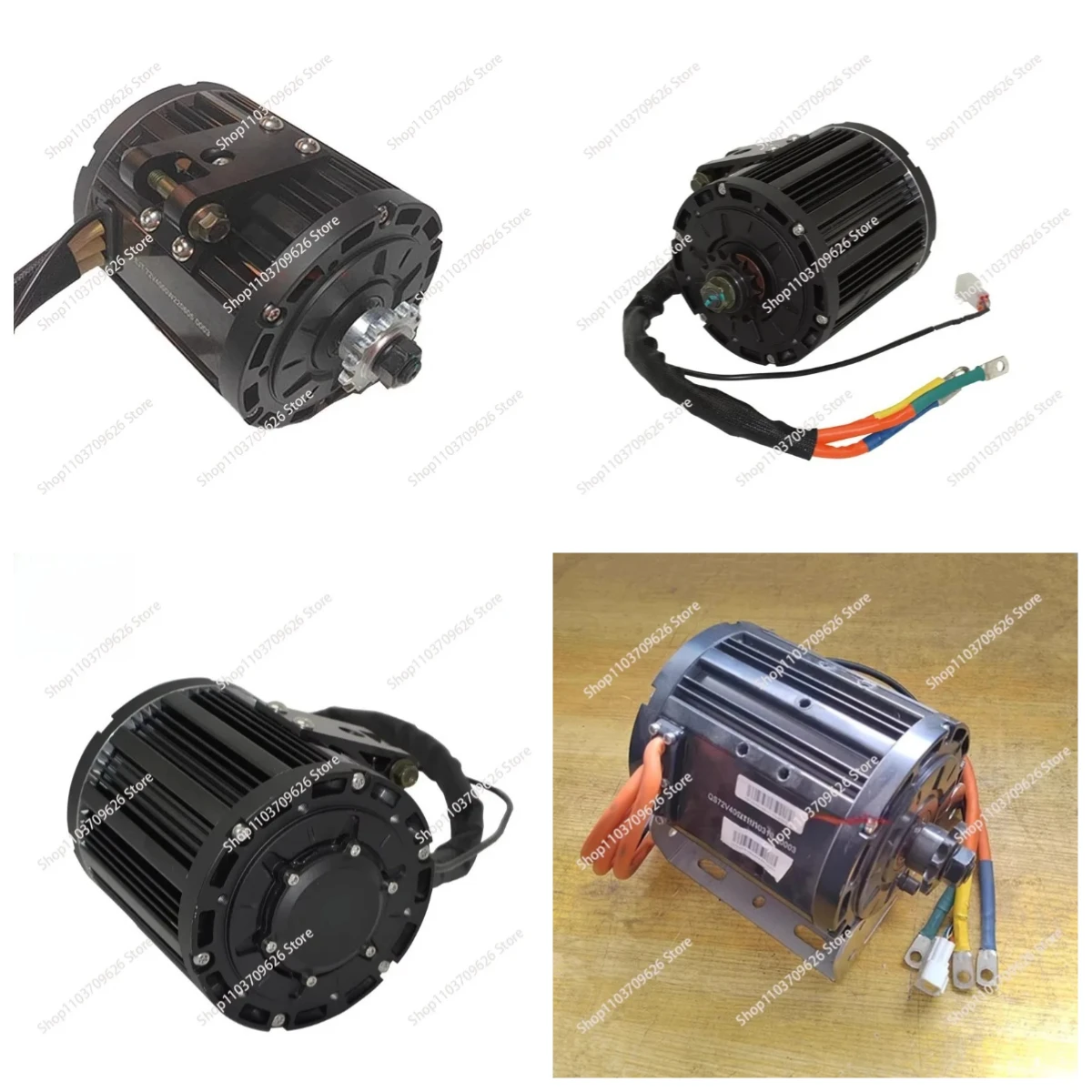 Gold Seller High power 4000w IPM PMSM medium drive motor qs 138 motor kit 90h