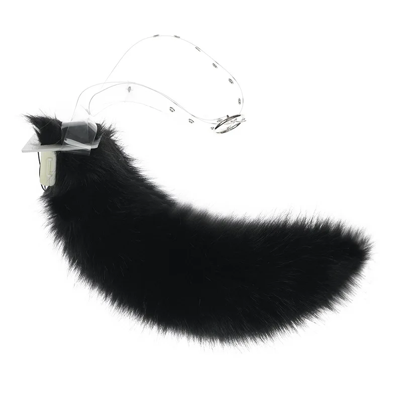 Handmade Plush BEAST TAIL Headbands การ์ตูน Movable Fox TAIL ชุด Cos PROP รีโมทคอนโทรลไฟฟ้า TAIL COSPLAY Props