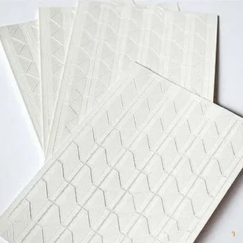 다기능 화이트 블랙 사진 코너 DIY 그림 스티커 장식 사무용품 파티 선물 라벨, 1 팩/묶음 