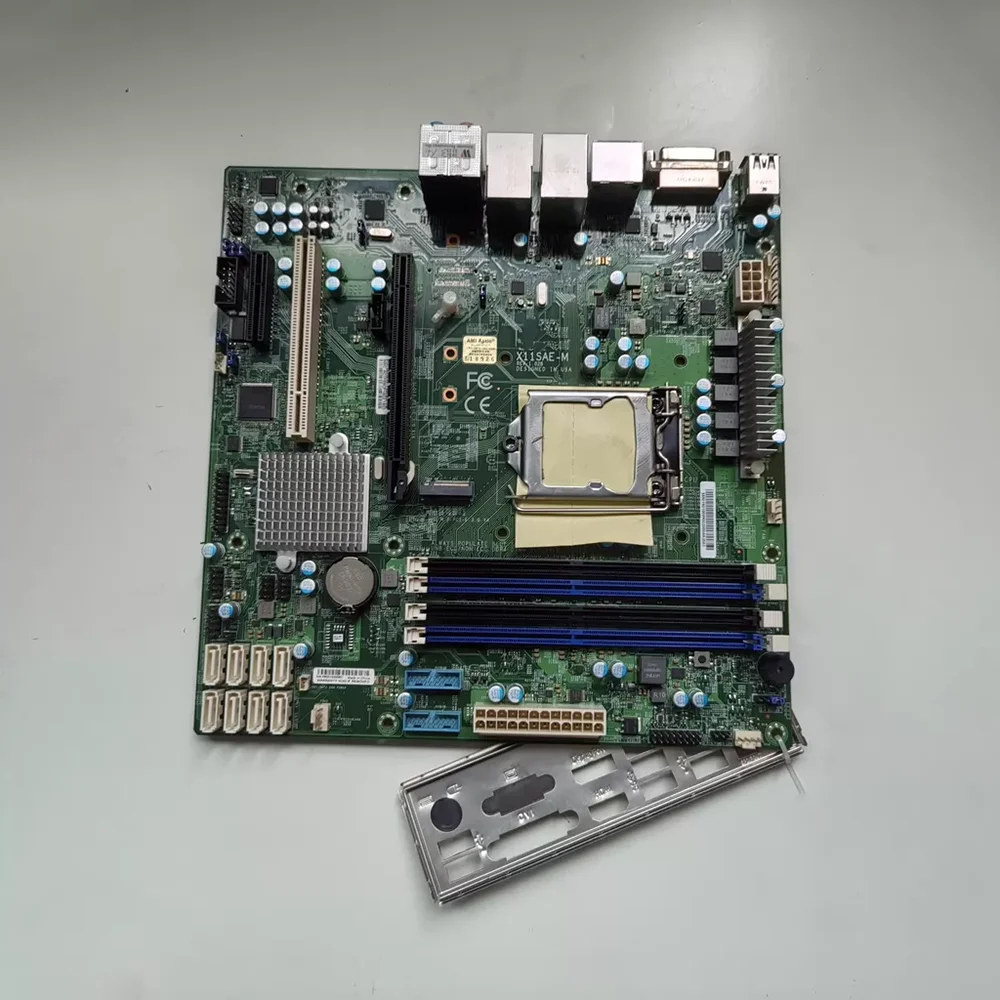LGA1151 DDR4 C236 E3V6 M.2 single-channel Workstation Server Motherboard X11SAE-M