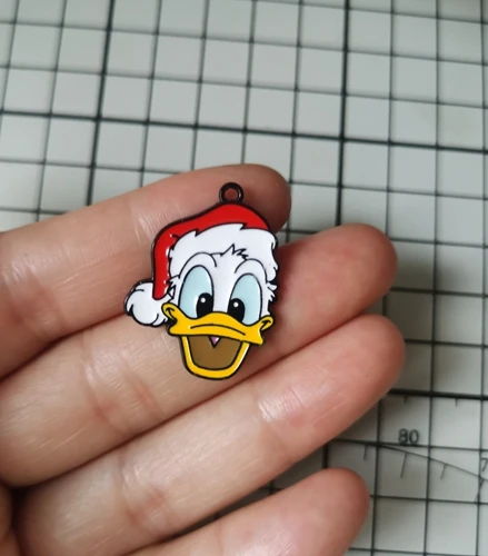 

10 шт., рождественские подвески с рисунком ромашки, сделай сам, изготовление ювелирных изделий, кулон, ожерелье, кулон, аксессуар из материала ручной работы