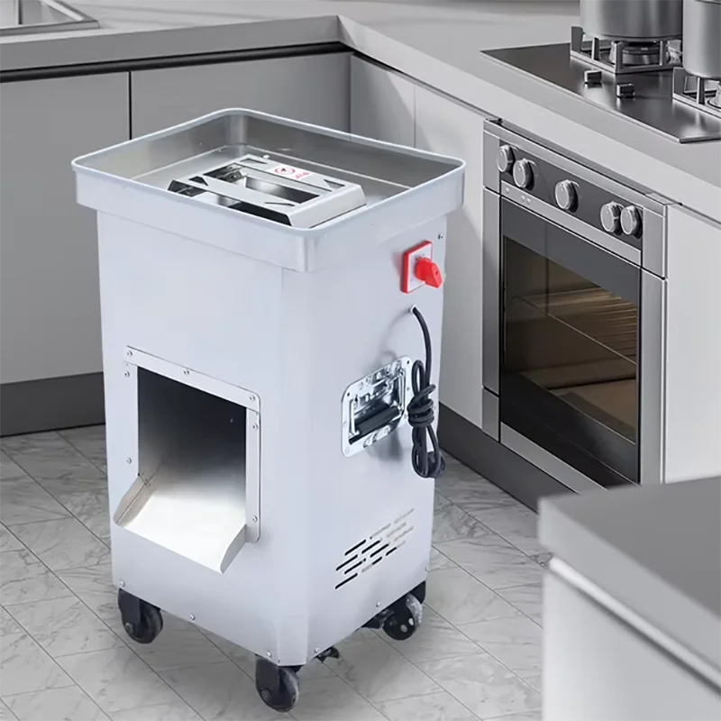 Precio al por mayor, máquina cortadora de cubitos de carne de cordero y pecho de pollo fresco, máquina trituradora de carne de cerdo y ternera