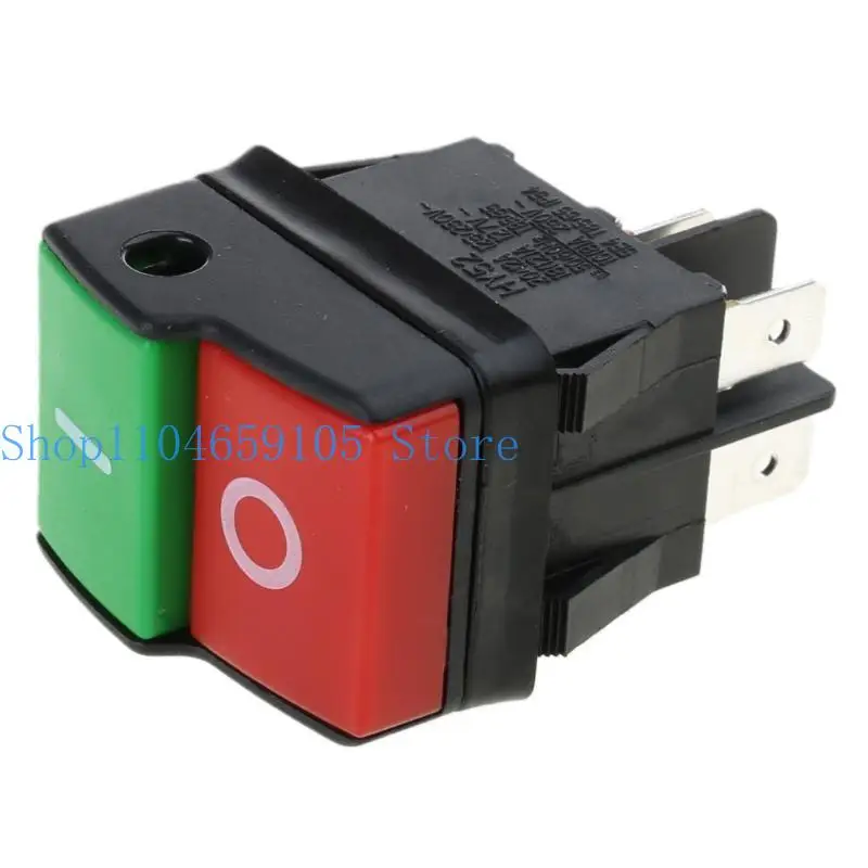 652F Hy52 Button Button impermeável e à prova poeira Operações simples interruptoras plástico ajuste para ferramentas