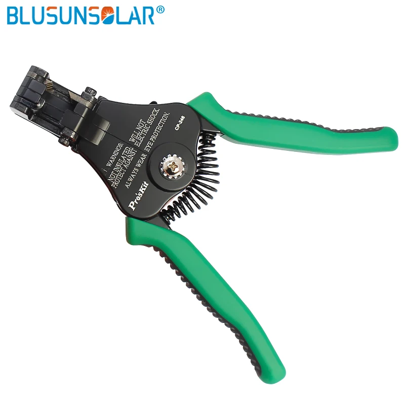 Photovoltaic Tool Pliers Line Photovoltaic Capacity 2.5 / 4 / 6mm2 14-10AWG Connector Solar Line Cutting Crimping Stripper Tool