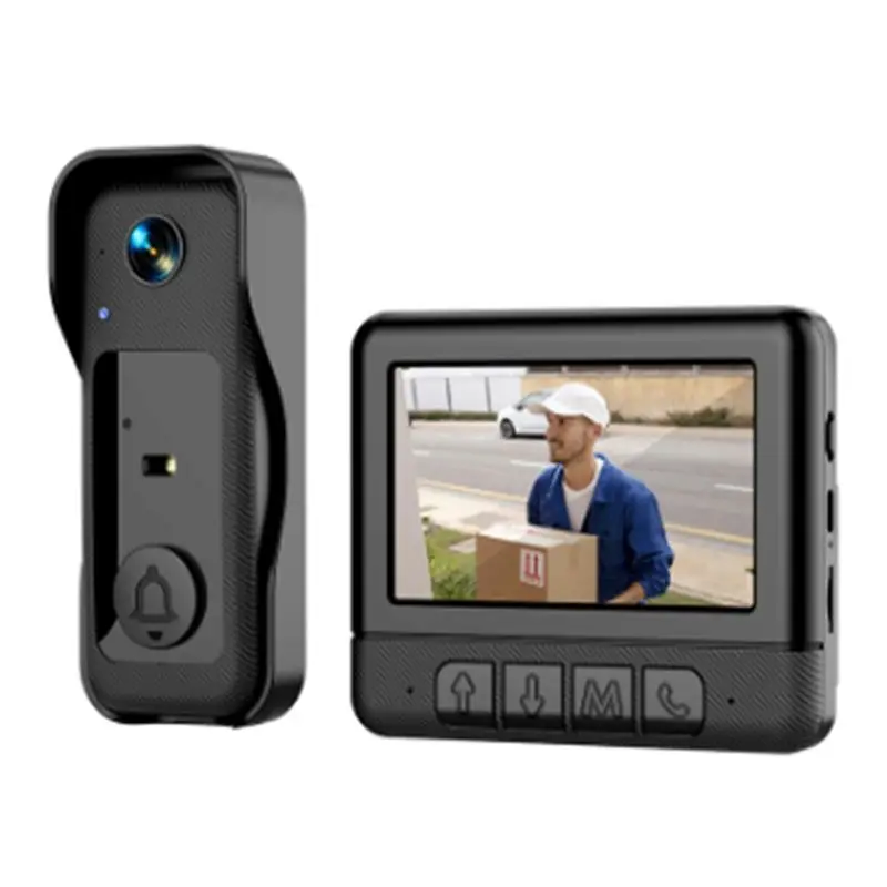 abjn-43-inch-home-security-smart-doorbell-x6-smart-video-doorbell-smart-eye-peephole-doorbell