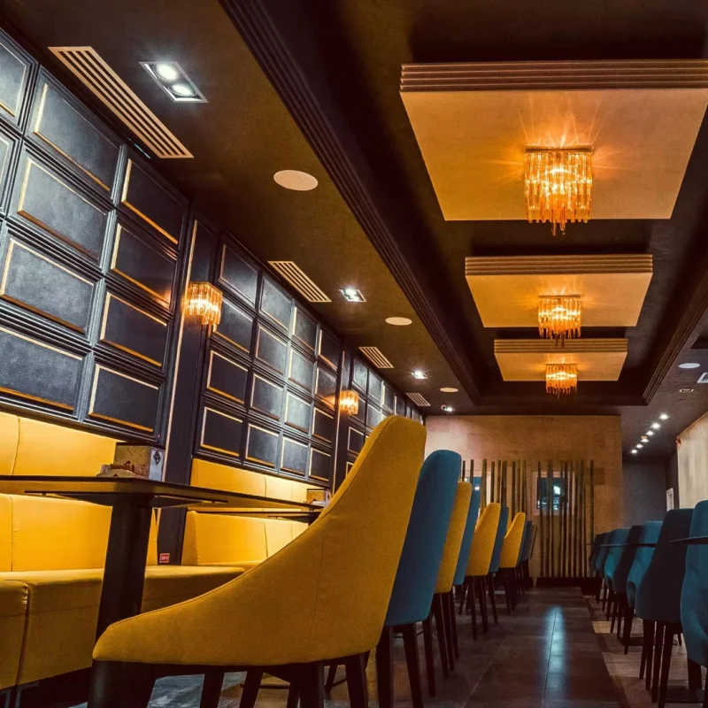 custom.Customized Restaurant Cafe Steakhouse Dining Chair and Table Square Table Commercial Restaurant Furniture