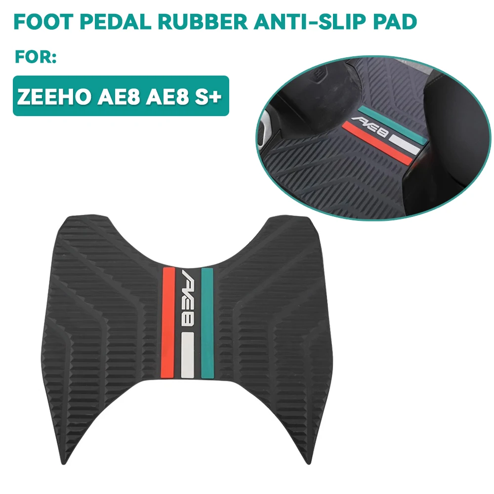 For CFMOTO ZEEHO AE8  AE8+ AE8S AE8 S+ Motorcycle Foot Pad Rubber Foot Pad Kit Non-Slip Foot Pad ZEEHO Accessories