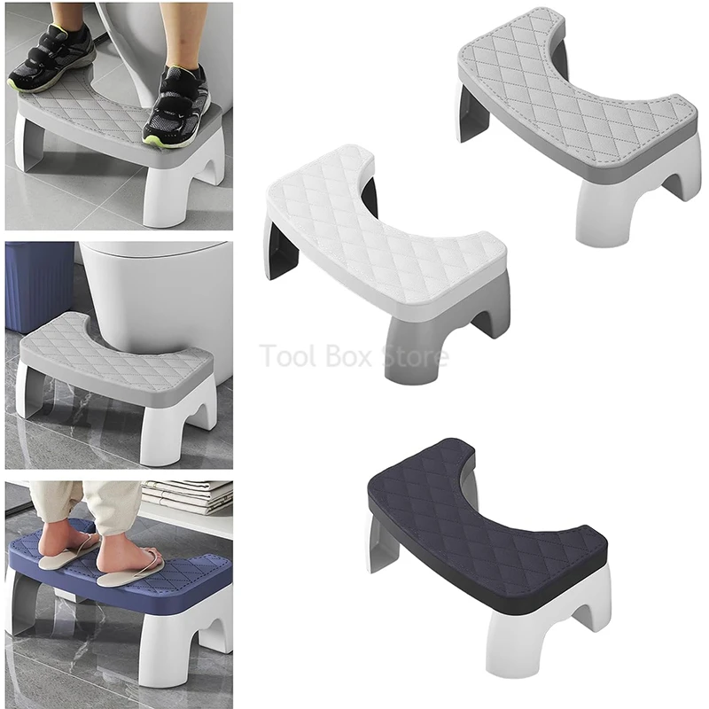 

Anti-Slip Toilet Squat Stool Removable Non-slip Toilet Seat Stool Home Adult Squatting Pan Children Bathroom Accessories