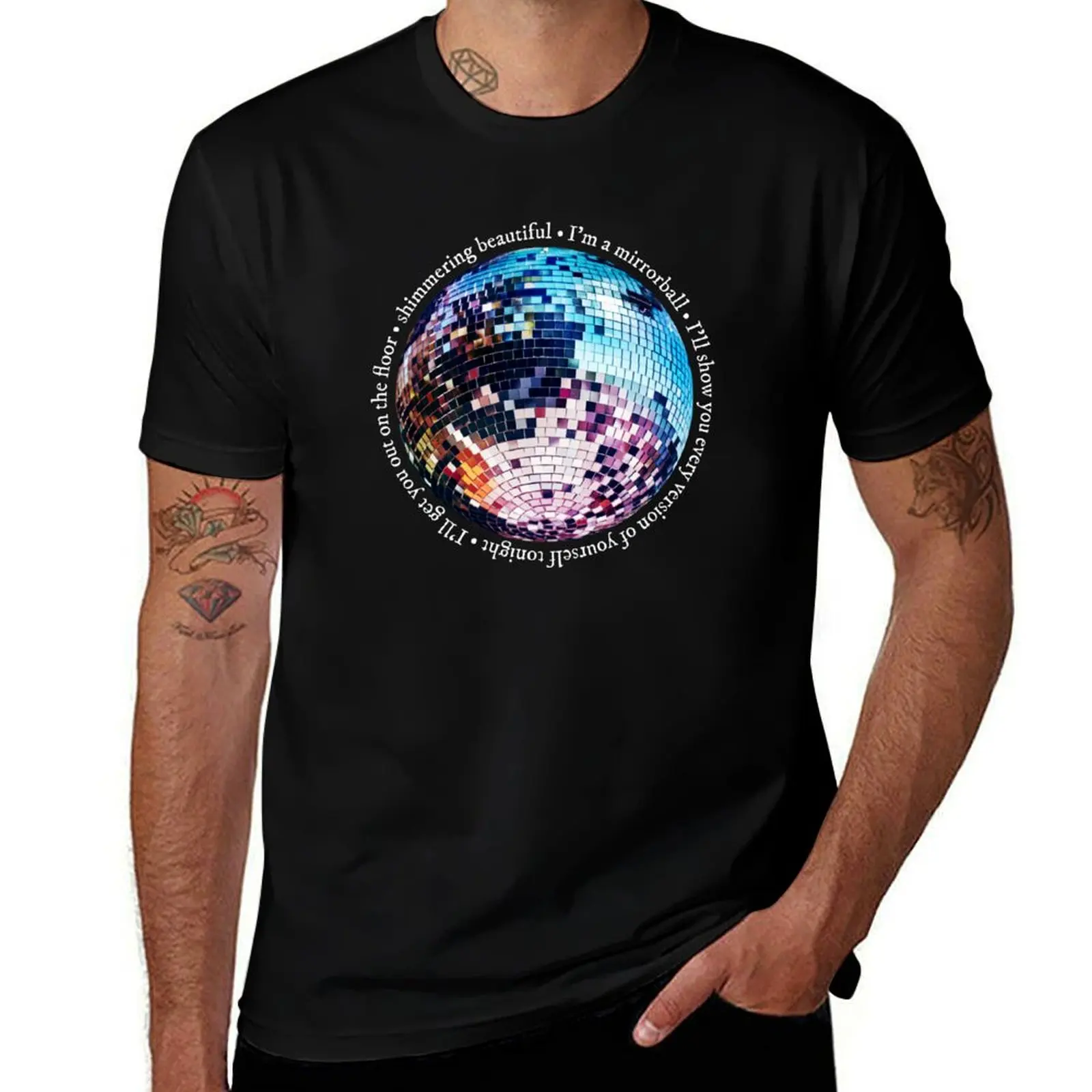 

Mirrorball T-Shirt t shirts with prints t shirts for man cotton funny t shirts for man pack cotton T-shirt