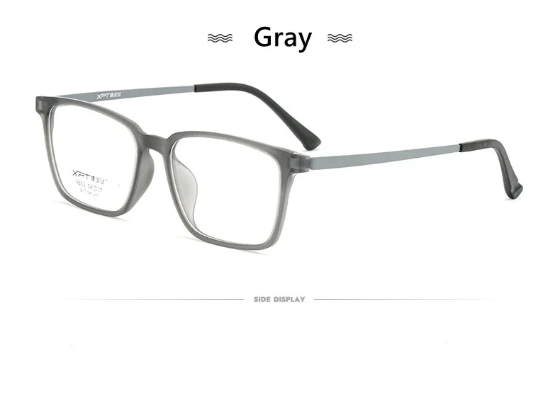 Ultraleichte, komfortable TR90-Brille für Damen, reines Titan, Retro-Quadrat-Brillengestell für Herren, Anti-Blaulicht-Brille – Detail 13