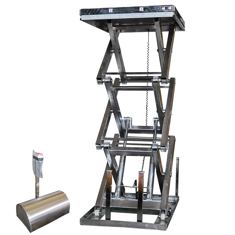 BELIFT 2026 Best Price 3T Small Portable Stationary Hydraulic Scissor Lift Table With 2000x1500mm For Cargo Lift