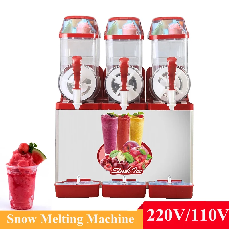 

Slushie Machine Automatic Drink Dispenser Juicer Beverage Granizing Snow Smoothie Slush Maker for Business