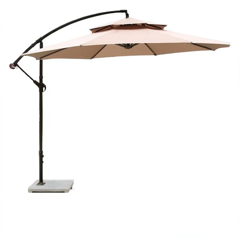 Replacement Canopy For For Xinqixing Outdoor Patio Umbrella Garden Sun Shade Double Vented Breathable Waterproof Polyester Top