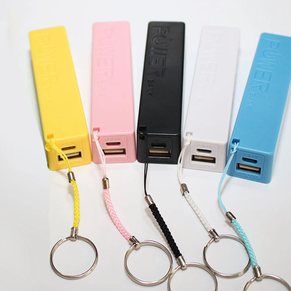 Portable 18650 Power Bank Shell 5V USB Charger Battery Holder Case for Phone Electronic Charging DIY Mobile Storage Box