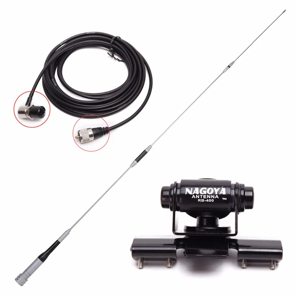 Radio Antenna SG-7500 Dual Band UHF/VHF 144/430MHz 100W 3.5/6.0dBi Amateur Car Radio Mobile/Station Antenna SL16/UHF-J/M Type