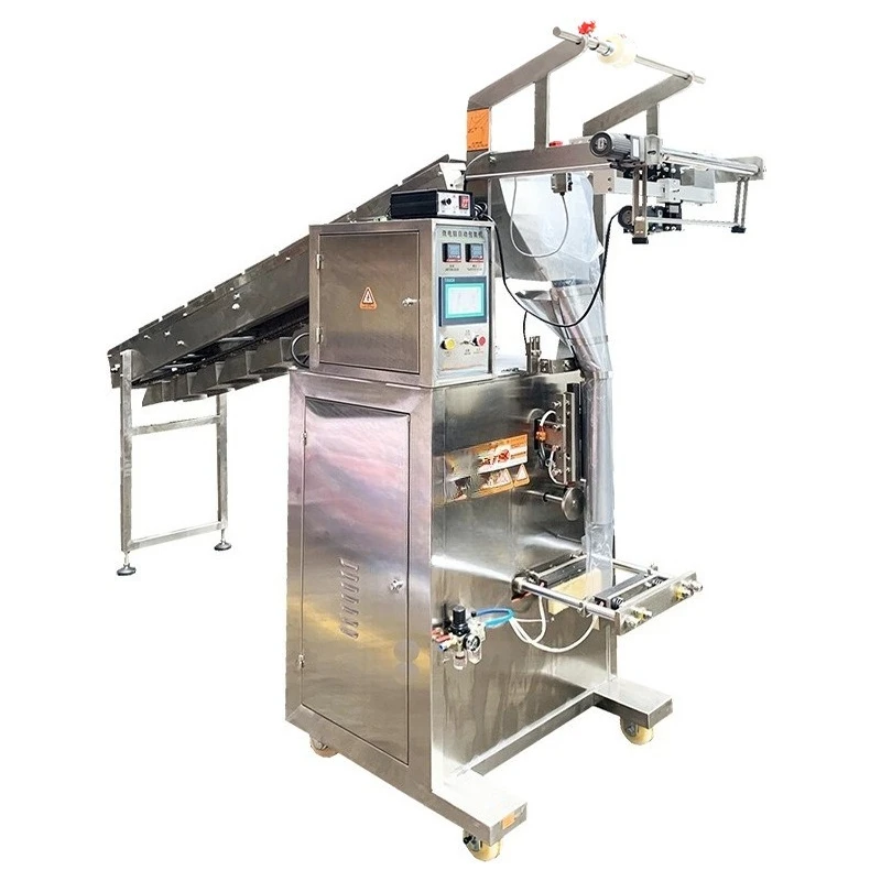 

Granular solid material manual feeding automatic sealing packaging machinery, vertical automatic packaging machine