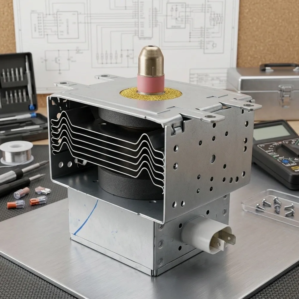 15*15cm OM75P 31 Magnetron Low Noise Operation Quick Temperature Distribution For Microwave Repair For Samsung Microwave
