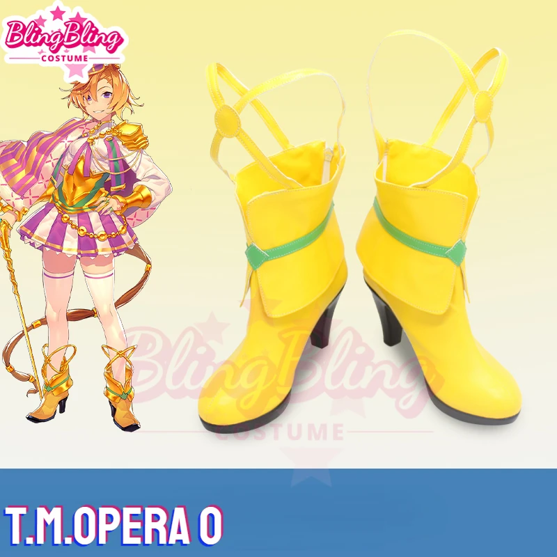 

Uma Musume Opera Cosplay Shoes Game Pretty Derby Cosplay T.M.Opera O Cosplay High Heels Unisex Role Play Any Size Shoes CoCos