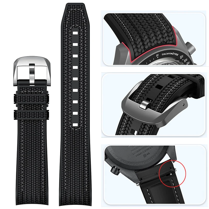 

Быстросъемный ремешок 20 мм для Swatch X Omega Joint MoonSwatch для мужчин и женщин, изогнутый конец плетения, силиконовый резиновый ремешок для часов, инструмент для браслета