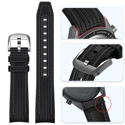20mm Quick Release Strap for Swatch X Omega joint MoonSwatch Men Women Curved End Weave Silicone Rubber Watch Band Bracelet Tool
