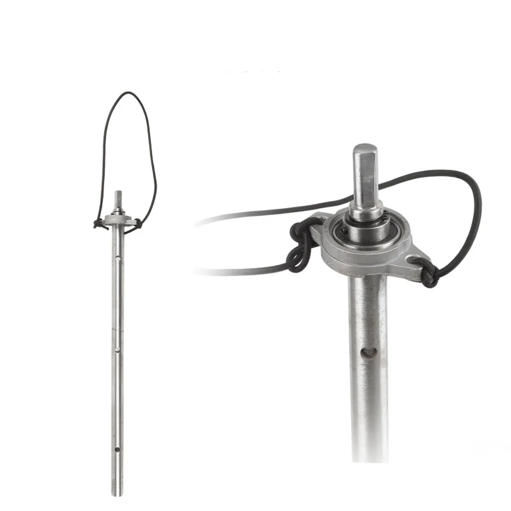 Extended Ice Diamond Connecting Rod with Threaded Interface Compatible with Multiple Ice Drill Models for Efficient Operation