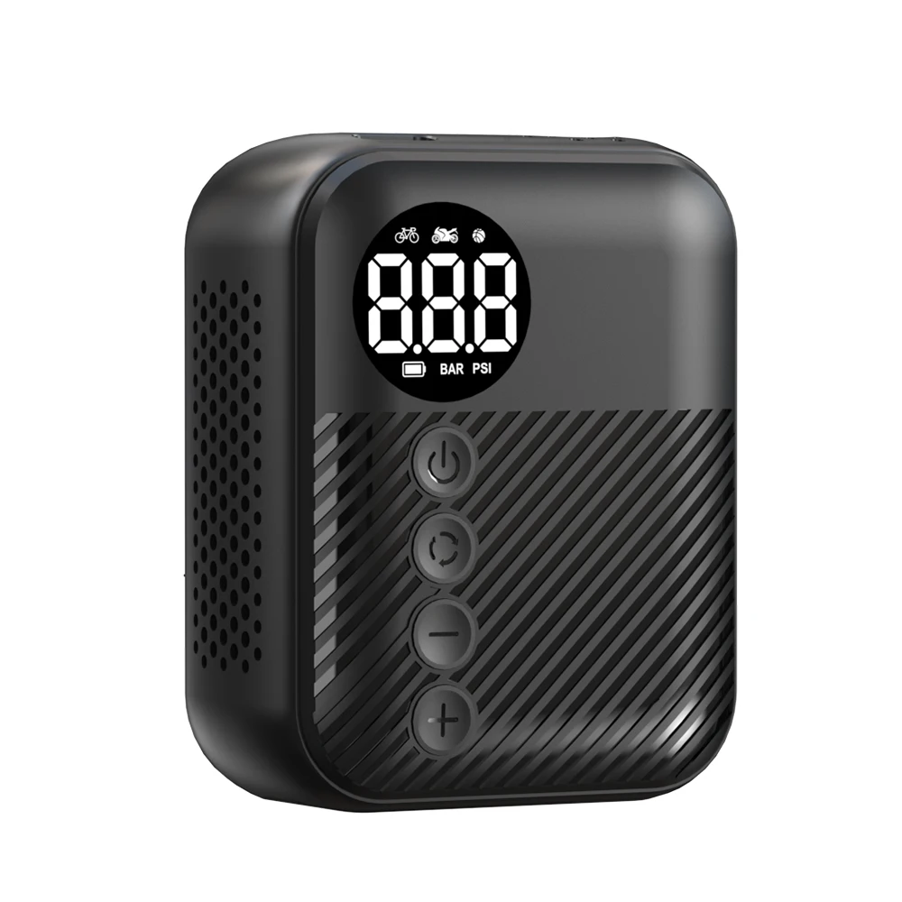 AliExpress Carsun Mini Bike Air Pump - Portable Pocket-Sized, Rechargeable with Digital Gauge, Fast Inflation for Bike, Moto & Car Tires