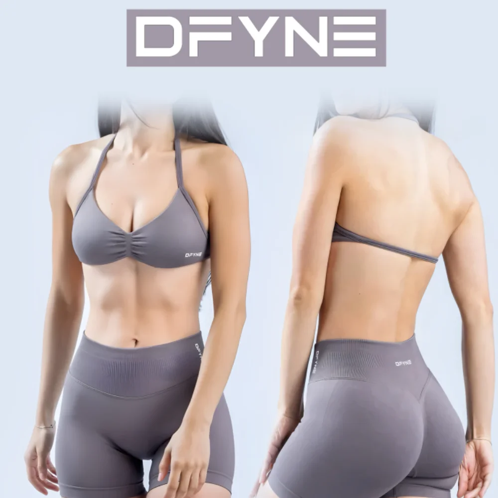 

Yoga Impact Strappy Bra Gym Running Sling Underwear Ipmact Suspenders Exercise Seamless Bra Kneading Exercise Yoga Sports Bra