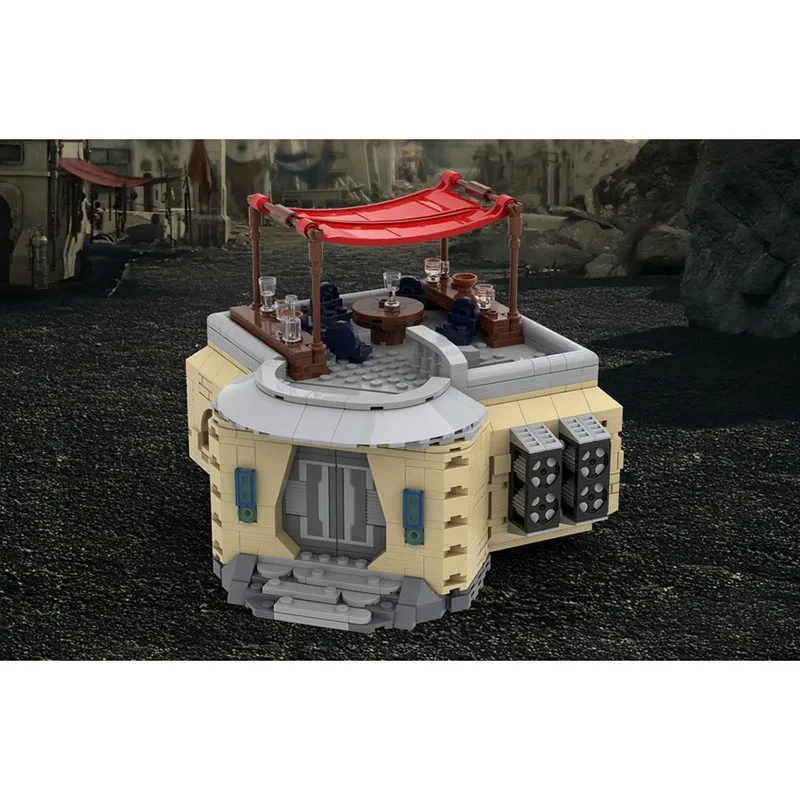 Star Movie Model Moc Bouwstenen Modulaire Buitenrand Buitenpost Set Model Technologie Blokken Kerst DIY Speelgoed Bouwgeschenken