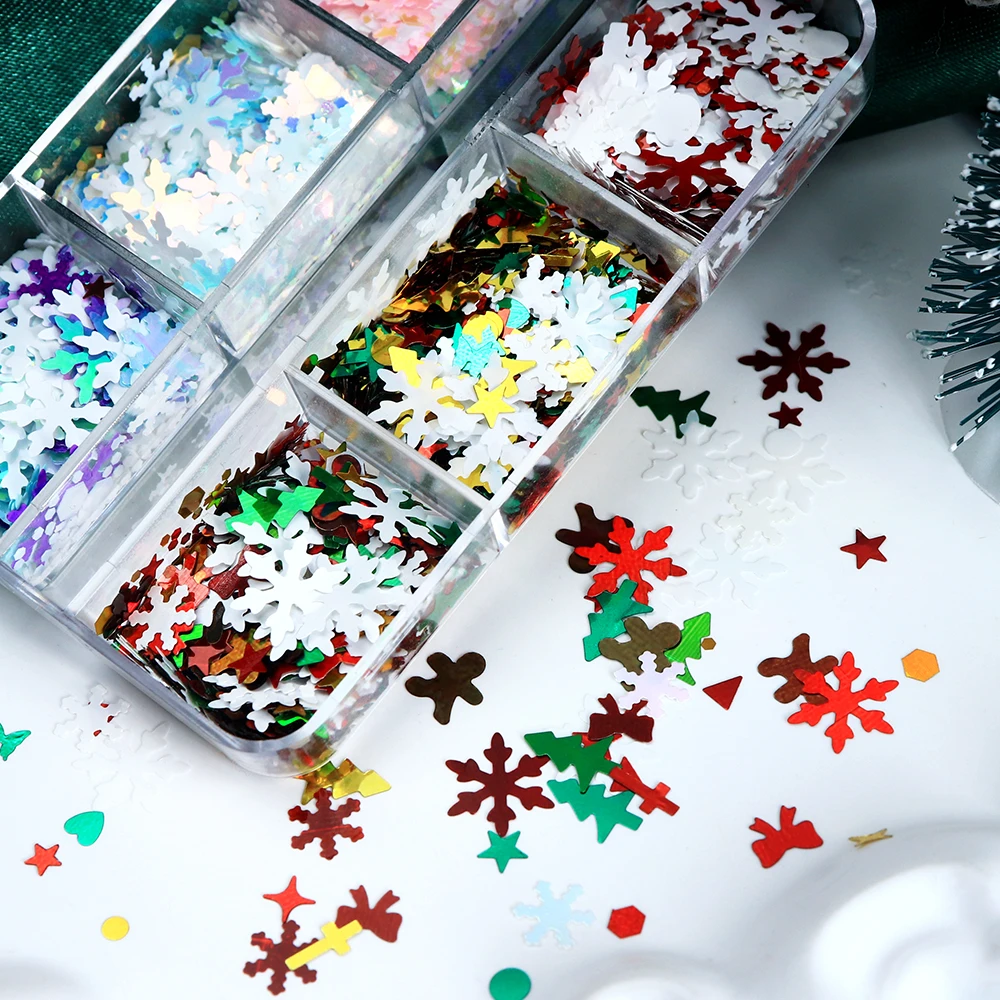 Christmas Mixed Color Snowflak - Art And Craft For Xmas recension och pris