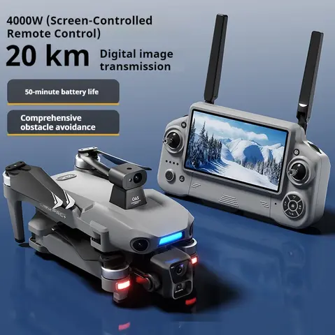 019 Drone MAX 4K Professionell 5G GPS HD 3-axlig Gimbal Fotografering Borstlös Hopfällbar Quadcopter RC Avstånd 3KM Drönare 10 best sales drönare 3 km - №4