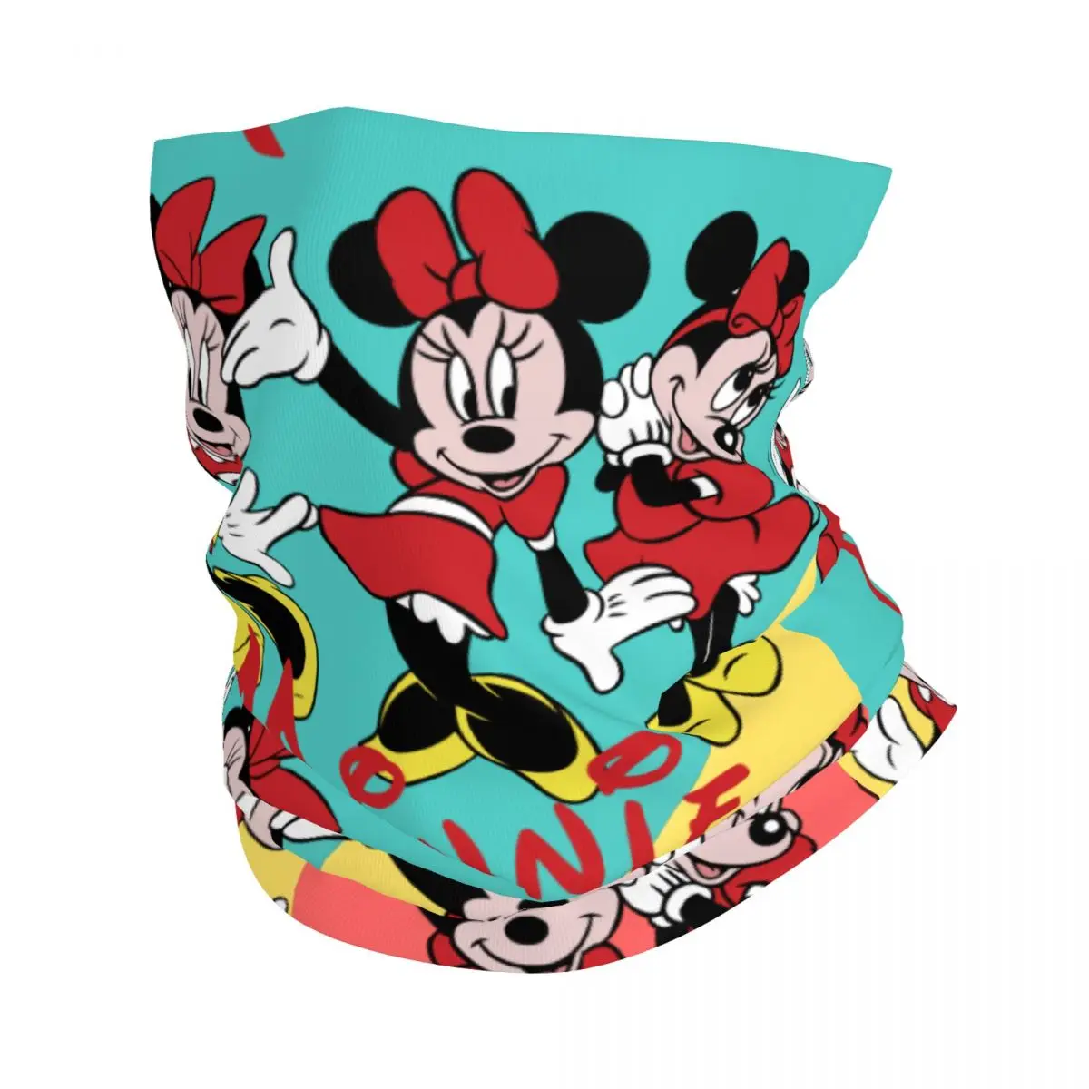 Disney Motocross Bandana Neck Gaiter Printed Mickey Mouse Face Scarf Balaclava Riding Unisex Adult All Season