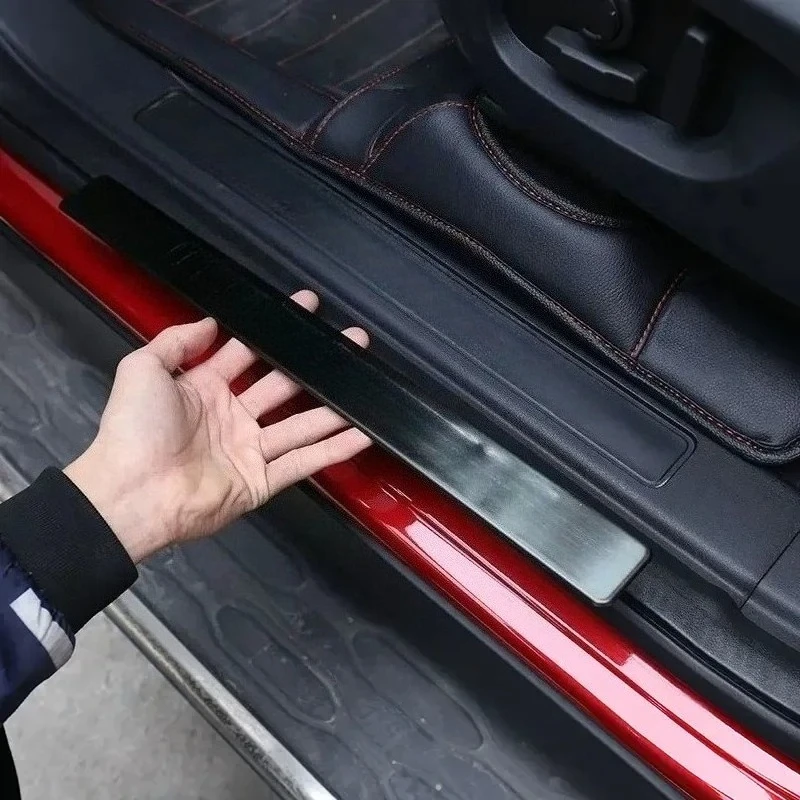 

For Land Rover Discovery Sport 2015-2021 Stainless Steel Car Door Sill Scuff Plate Cover Trim Stickers Interior Car Accessories