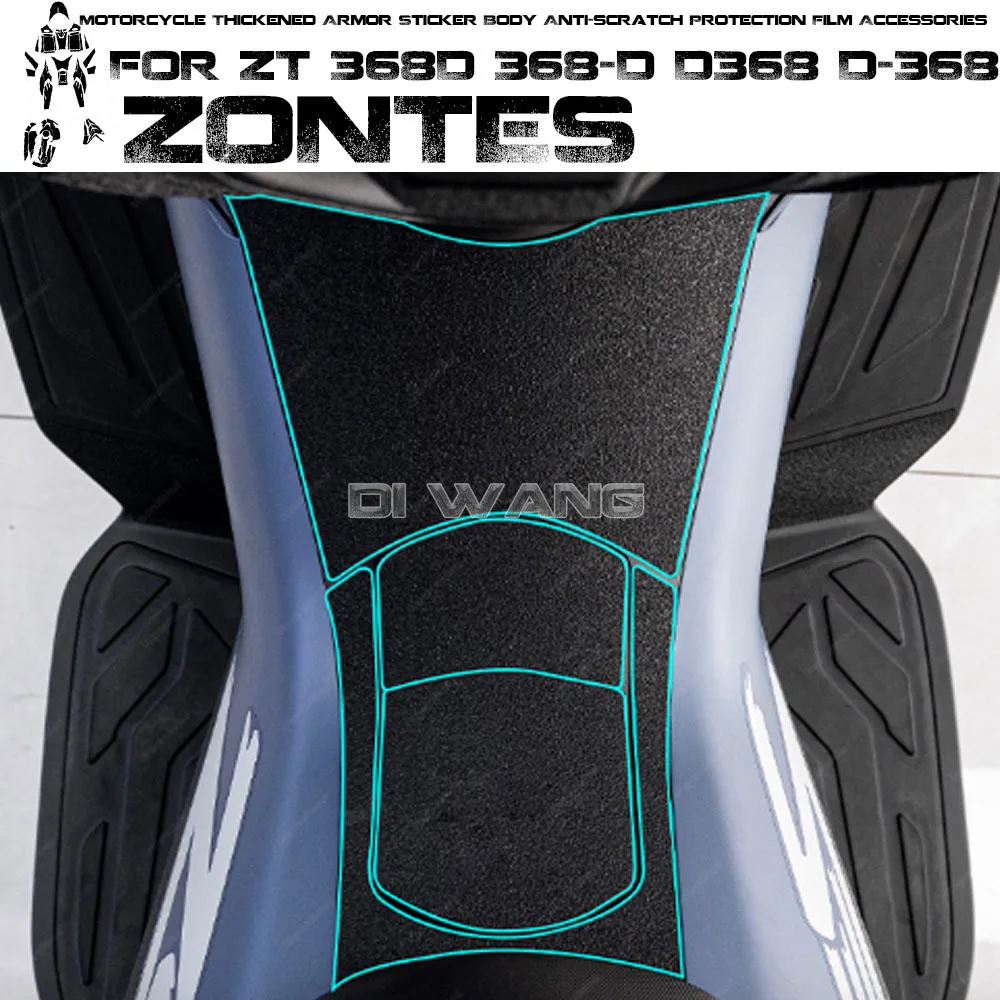 

Motorcycle Thickened Armor Sticker Body Anti-scratch Protection Film Accessories FOR ZONTES ZT 368D 368-D D368 D-368