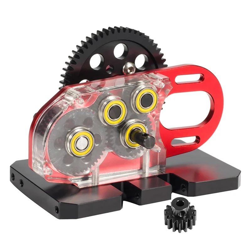 FBIL-Axial SCX10 II Pro Capra  DIY Chassis 1/10 Scale TGH 2-Speed Overdrive Differential Transmission For RC Crawler