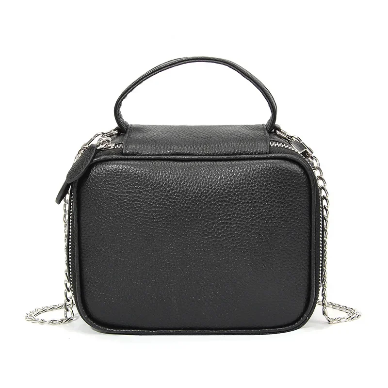 

Women's Square Mini Makeup Organizer Simple Crossbody bags Handheld Handle Pouch, Storage for Lipstick Daily Small Essentials