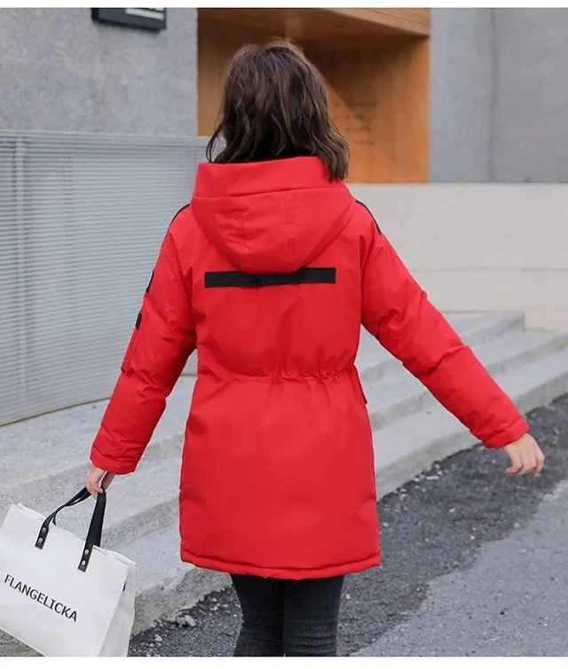 Giacca coreana in cotone sciolto 2025 nuova giacca invernale in cotone da lavoro