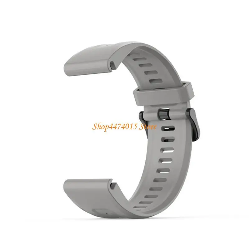 

K1AA для ​​7 22 мм Смотреть силиконовый петля браслет Bracelet Bracelet Sweatpress