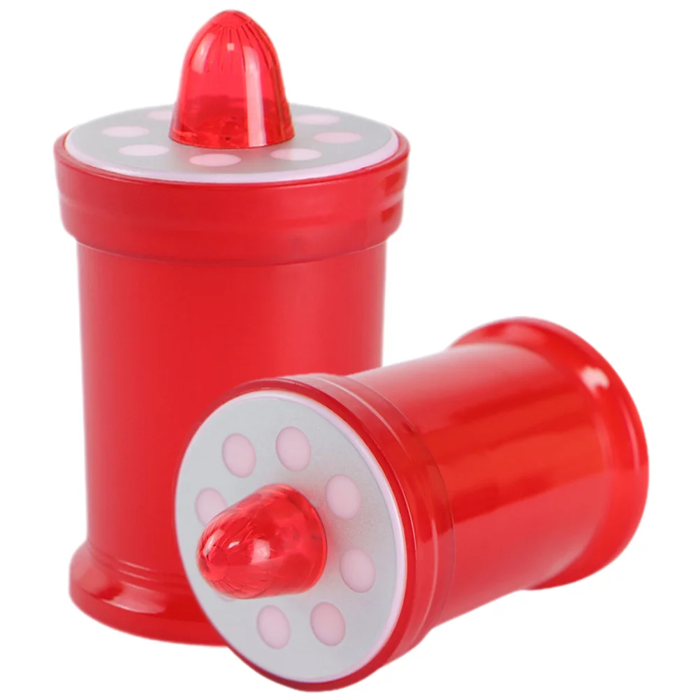 2 Stück flammenlose Lichter betriebene LED-Kerzen, warmes Dekor, Friedhofslampen, sichere wiederverwendbare dekorative Beleuchtung