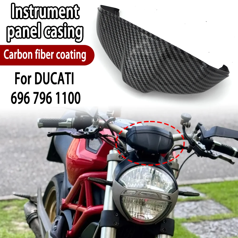 

For DUCATI Monster696 Monster796 Monster M1100 Motorcycle Speedometer Case Odometer Gauge Instrument Tachometer Housing Base