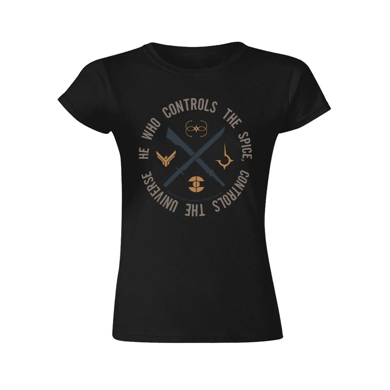 Who controls the spice camiseta para mujer, tops estampados de animales para mujer