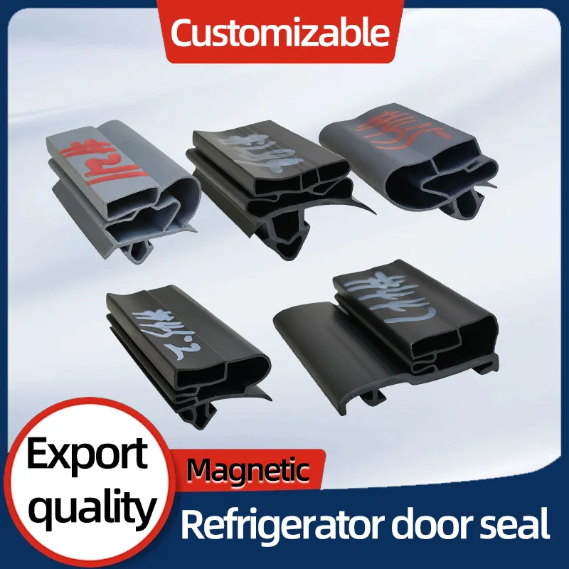 5m Premium Magnetische Kühlschranktürdichtung Öko-PVC Tieftemperaturbeständige Kühlschrankdichtung