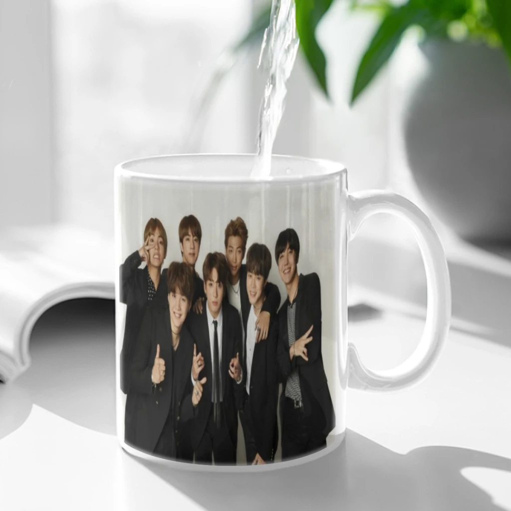 J-Hope-Arson Classic Movie 11oz Afternoon Tea Mug Multifunctional Ceramic Coffee Mug Porcelain Coffee Cup Drinking Cup