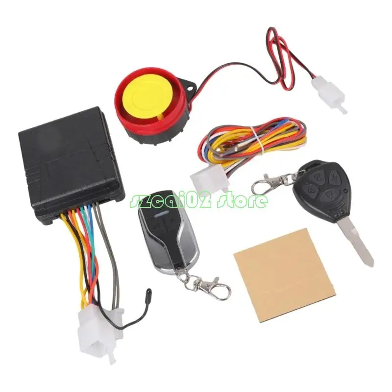 

400B Advanced Anti Theft Motorcycle Alarm Universal Security Device High Sensitivity Waterproof Construction