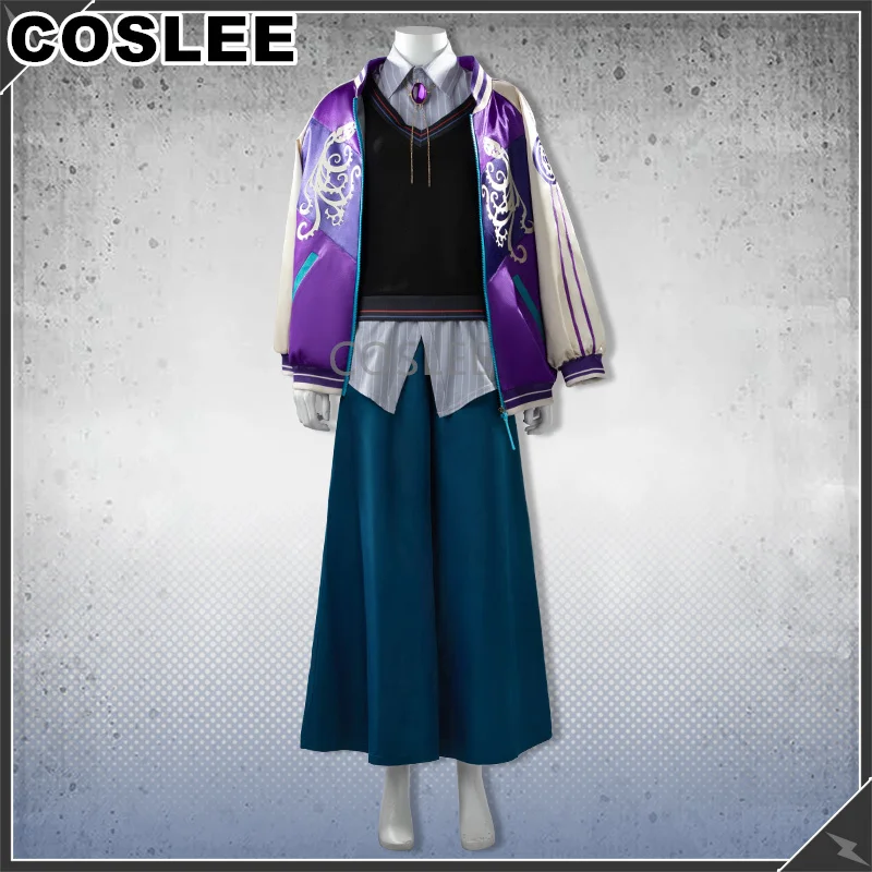 COSLEE Vtuber Nijisanji Hoshirube Sho Cosplay Costume Fashion Uniform Halloween Party Outfit Men S-XXL Customized New