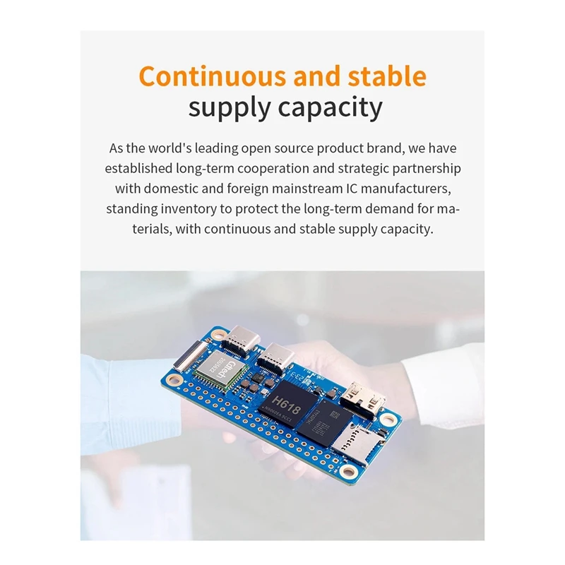 For Orange Pi Zero 2W Development Board 4G RAM+Heat Sink+Case DDR4 Mini PC H618 Wifi5 Bluetooth5.0 Support 4K 60FPS Durable