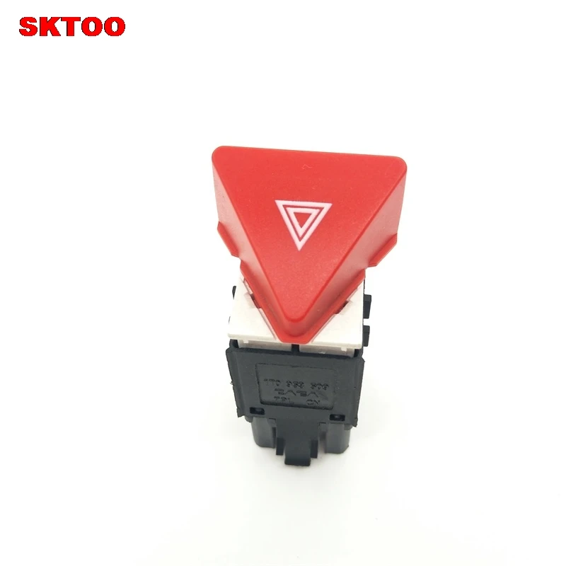 New  Dark Red Hazard  Warning Flash Switch For VW Touran  Caddy OEM 1T0953509